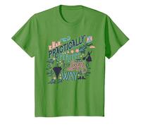 Mary Poppins Practically Perfect T-Shirt, Youth, Grass Green, 2T