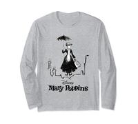 Mary Poppins Rooftop Landing Long Sleeve T-Shirt