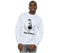 Mary Poppins Rooftop Landing Sweatshirt Disney White XXXL