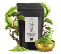 Mary Rose Ceremonial Grade Matcha Tenno 30g - Organic Japanese Matcha Powder from Miyazaki, First Harvest High Grade Green Tea