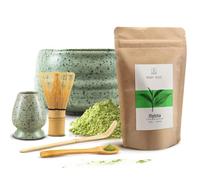 Mary Rose Matcha Set with Accessories | Mary Rose Matcha Green Tea 100g | Matchawan | Kusenaoshi | Bamboo Accessories Chasen Chashaku | Matcha Powder | Green Tea Bags | Matcha Kit | Macha Tea Powder