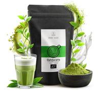 Mary Rose Organic Matcha Latte 100g - Japanese Matcha Powder with Coconut Sugar, Easy Latte Mix, Smooth & Creamy Flavour