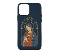 Mary Sacred Heart Catholic Prayer Faith Case for iPhone 12 mini