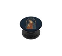 Mary Sacred Heart Catholic Prayer Faith PopSockets Adhesive PopGrip