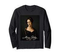 Mary Shelley Horror Gothic Literature Long Sleeve T-Shirt