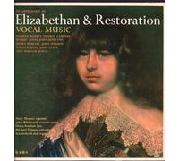 Mary Thomas and John Whitworth - An Anthology of Elizabethan & Restoration Vocal Music