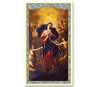Mary Untier of Knots Holy Card - Powerful and Miraculous Prayer Card (10 pack)