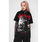 Mary Wyatt - Legion Oversized Black/Red - T-Shirt - black - L - 100% Cotton L
