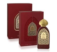Maryaj Sultan Gems 100ml Eau De Parfum for Women and Men | Oriental and Floral Fragrance with Apple, Plum, Dates, Patchouli, Vanilla Scent | Twist of Angle Shares