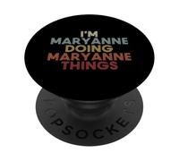 Maryanne Name Maryanne Personalized Name First Given PopSockets Adhesive PopGrip