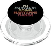 Maryanne Name Maryanne Personalized Name First Given PopSockets PopGrip for MagSafe