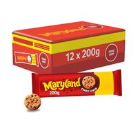 Maryland Chocolate Chip Cookies Bundle (200g x 12 Packs) Perfect afternoon tea biscuits | Chocolate Chip Biscuits