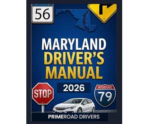 Maryland Driver’s Manual 2026: The essential learner's permit study guide and exam workbook for becoming a safe, skilled driver with practice ... DMV handbook - Full Size (8.5'' x 11")