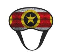 Maryland Flag 1 Blocking Light Mask Sleep Aid, Comfortable Blackout Sleep Mask for Travel Yoga, Soft Eye Cover