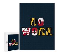 Maryland Flag Do Work Stylish Adults Jigsaw Puzzle Funny Wooden Educational Game Art Home Decor