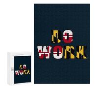 Maryland Flag Do Work Stylish Adults Jigsaw Puzzle Funny Wooden Educational Game Art Home Decor