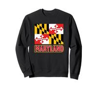 Maryland Flag Men Women Kids Marylander Sweatshirt