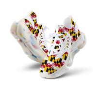 Maryland Flag Pattern Men's Running Shoe Lightweight Sneaker