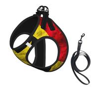 Maryland Flag Print Dog Harness,Pet Leash Vest For Small To Medium Dogs,Perfect For Outdoor Adventures