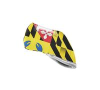 Maryland Flag with A Cute Blue Crab - Maryland Pride Golf Blade Putter Cover Sturdy Iron Headcover fit for Most Brands