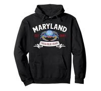 Maryland Fresh Blue Crabs Bay Seafood Baltimore Annapolis Pullover Hoodie