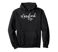 Maryland Heart Women's Love Maryland Pullover Hoodie