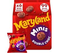 Maryland Mini Double Chocolate Chip Cookies, Pack of 6