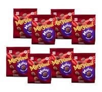 Maryland Multipack Cookies, Mini Double Chocolate Chip Biscuits Bundle (6 x 19.8g) 118.8g, Snack Treat By Snackify | Lunch box kids Lover | Kids Birthday Gift for Him & Her (Pack 0f 8 bags)