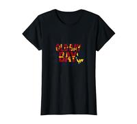 Maryland Old Bay in My Veins Crab Lover Gift T-Shirt, Women, Black, M