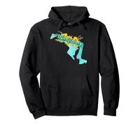 Maryland Pride Sunflower State Outline Colorful Art Pullover Hoodie