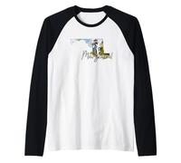 Maryland Pride Watercolor Lighthouse State Outline Art Raglan Baseball Tee
