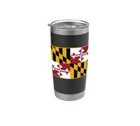 Maryland State Flag Stainless Steel Insulated Tumbler