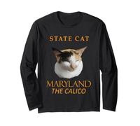 Maryland Territory Cat The Calico Long Sleeve T-Shirt