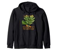 Maryland Territory Tree The White Oak Zip Hoodie