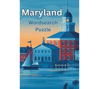 Maryland Word Search Puzzle Book: Word Searches with Easy to Read Print about Maryland | 6x9 inches | All Ages | Gift for Vacations, Holidays, Family, and Free Time