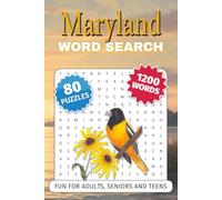 Maryland Word Search Puzzle Book: Word Searches with Easy-to-Read Print about Maryland, Chesapeake Bay, History, Landmarks and More | 6 x 9 inches, ... Times (Across America Word Search Adventures)