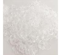 MaryLavender Extra Small Hair Rubber Bands for Hair Types Hair Elastics Hair Ties Ponytail Holders Hair Scrunchies for Women and Girls, Toddlers, Kids and Baby 1000 pcs