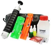 Maryllsmolds Starter Kit Aluminum Injector 120ml Soft Plastic Plastisol Fishing Lure Bait Bait Bait Lure with Locking Nozzle at End of Injector Gift for Fisherman