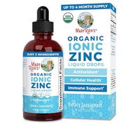 MaryRuth Organic, Liquid Ionic Zinc, Zinc Drops, Dietary Supplement, Unflavored, 120ml, Vegan, Gluten-Free, Soy-Free