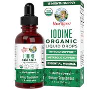 MaryRuth Organics, Iodine Liquid Drops, Dietary Supplement, Unflavored, 30ml, Vegan, Gluten-Free, Soy-Free