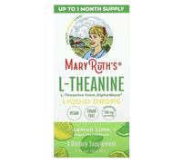 MaryRuth's, L-Theanine Liquid Drops, Lemon Lime, 200 mg, 2 fl oz (60 ml)
