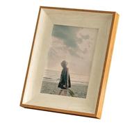 marysgift 8x10 Photo Frame Poster Artwork or Print Portrait and Landscape Display Wedding Family Best Friend Frames for Tabletop Graduation Gifts (White + Wood,10")