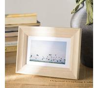 marysgift A4 Photo Frames White Wood Picture Frames Table Top Poster Frame Elegant Classic Design Perfect Gifting (Beige01,A4)