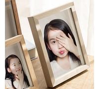 marysgift A4 Picture Frame Photo Frames 12X8 for Horizontal or Vertical Picture Frames with Mount for Tabletop Display Presents for Families and Friends (Grey Wood,A4)