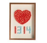 marysgift Photo Frame 3D Shadow Box Deep Frames for Objects up to 3 cm Frame for Photos Artworks Memories Flowers Crafts (Coffee,8")