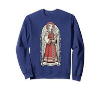 Marzanna Slavic Goddess Pagan Winter Folk Myth Art Sweatshirt