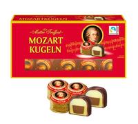 Marzipan Chocolate Gift Box 200g - Mozart Kugeln individually wrapped - mozart kugeln chocolates, chocolate marzipan, Ideal for Christmas marzipan chocolates gifts, cake decorations