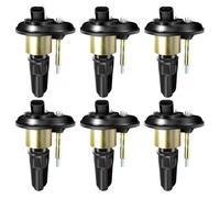 MAS 6 Ignition Coils UF303 Replacement compatible with GMC Saab Buick Isuzu Chevy Trailblazer Colorado Rainier Canyon Envoy Hummer H3 Olds 2.8L 3.5L 4.2L C1395 UF-303