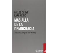 Más allá de la democracia (Desórdenes)
