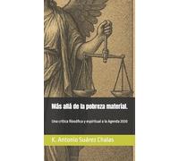 Más allá de la pobreza material.: Una crítica filosófica y espiritual a la Agenda 2030